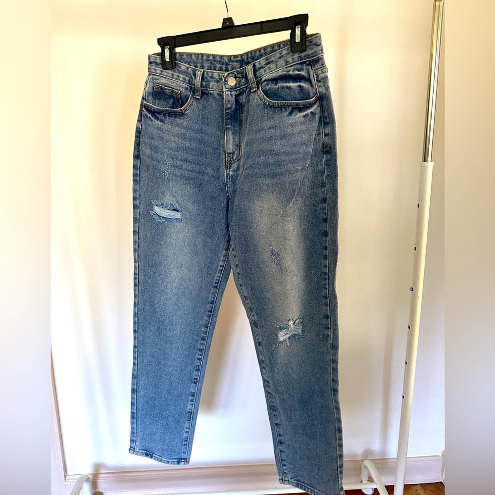 SHEIN mom jeans